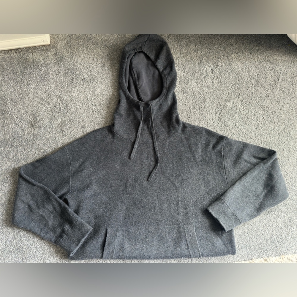 Vince Blue/Gray Cashmere Hoodie